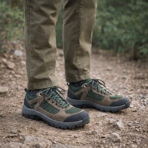 Duluth Trading Jackpine Leather Hiking Shoes Trail Outdoor Men's Size 11 Wide